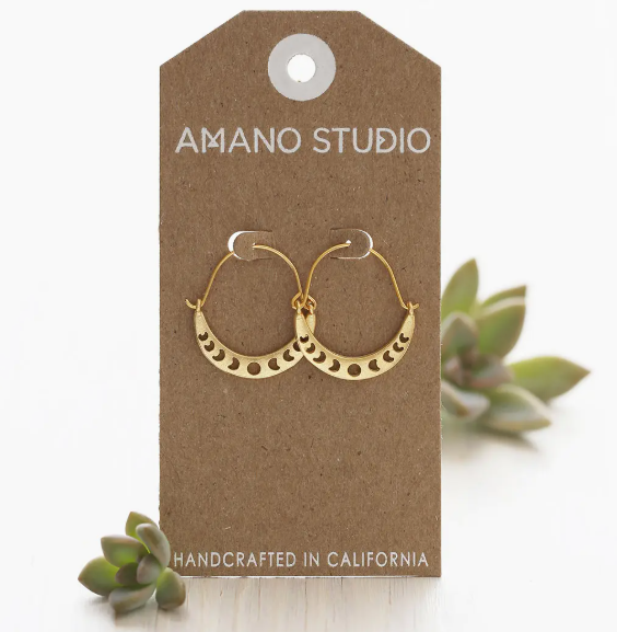 Phases of the Moon Earrings