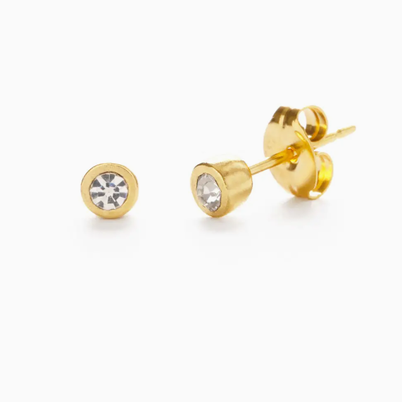 Tiny Dot Stud Earrings