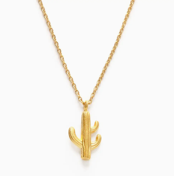 Saguaro Cactus Necklace