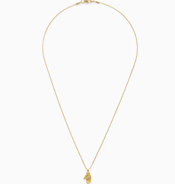 Tiny Mystic Hand Necklace