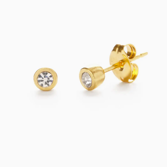 Tiny Dot Stud Earrings